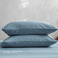 Cosy Club Washed Cotton Sheet Set Blue Double
