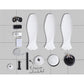 Devanti Ceiling Fan Light Remote Control Ceiling Fans White 48'' 3 Blades