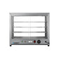 Devanti Commercial Food Warmer Electric Pie Hot Display Showcase Cabinet 4 Tier