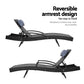 Gardeon Outdoor Sun Lounge Furniture Day Bed Wicker Pillow Sofa Set