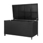 Gardeon 320L Outdoor Wicker Storage Box - Black