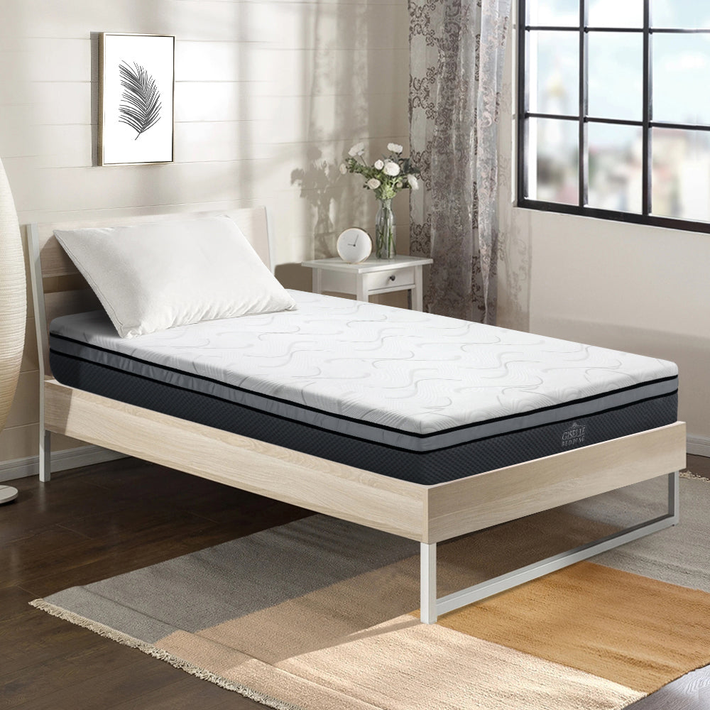 Giselle Bedding Cool Gel Memory Foam Mattress King Single Size