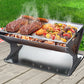 Grillz Fire Pit BBQ Outdoor Camping Portable Patio Heater Folding Packed Steel