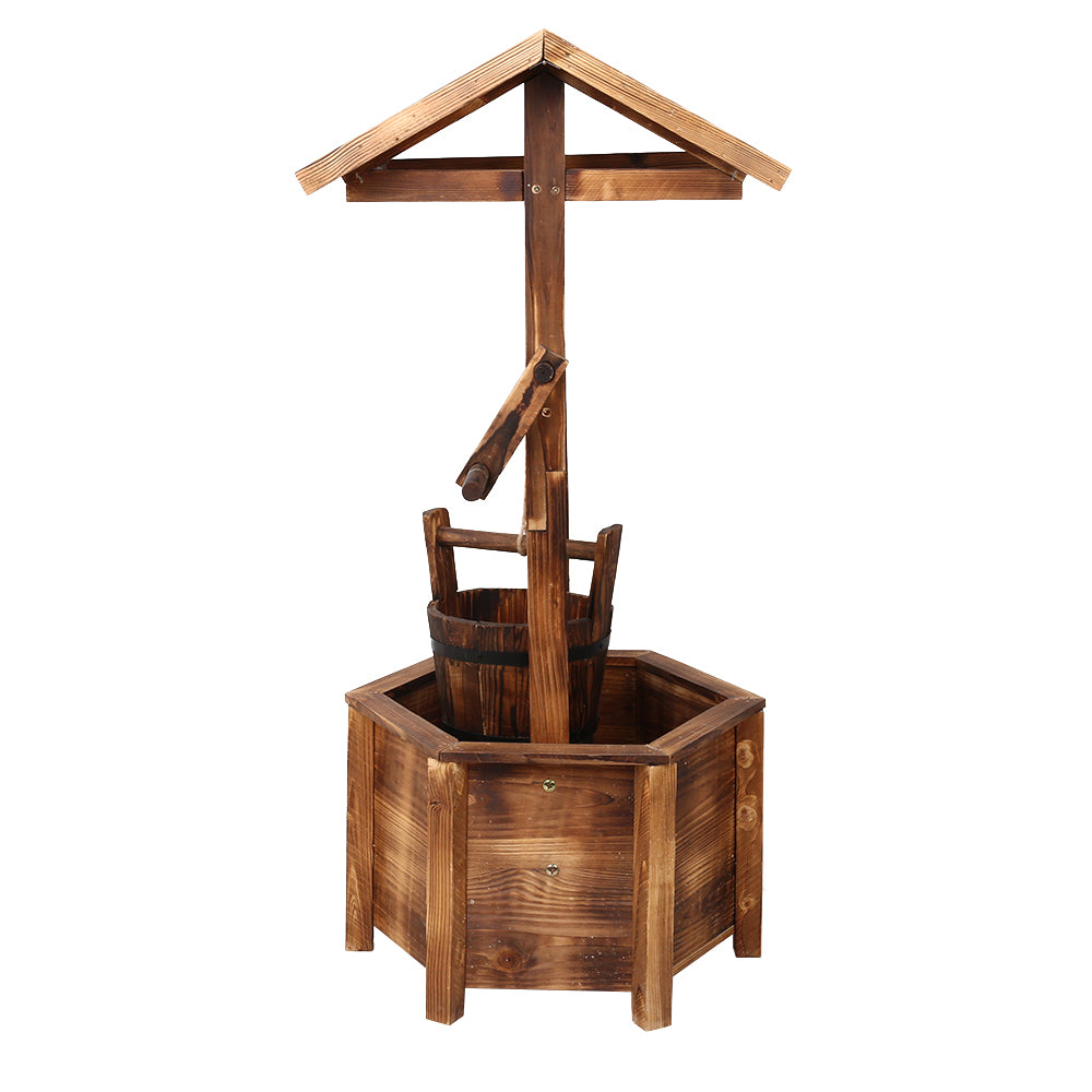 Gardeon Wooden Wishing Well