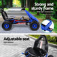 Rigo Kids Pedal Go Kart Car Ride On Toys Racing Bike Rubber Tyre Adjustable Seat