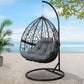 Gardeon Outdoor Hanging Swing Chair - Black