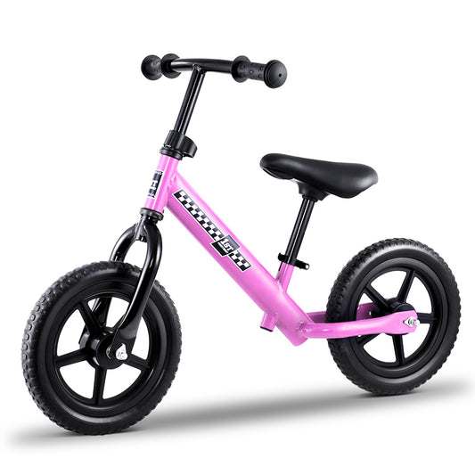 Rigo Kids Balance Bike Ride On Toys Push Bicycle Wheels Toddler Baby 12" Bikes Pink