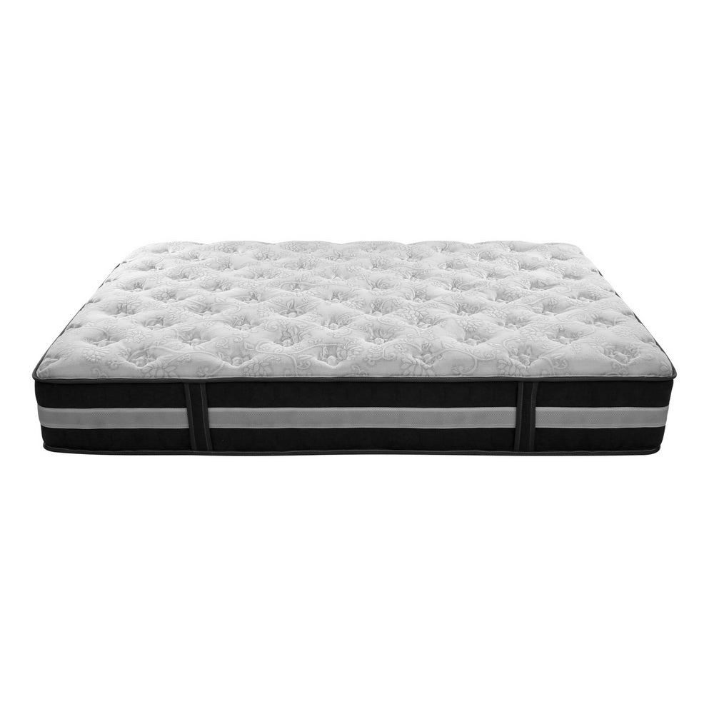 Giselle King Mattress Bed Size 7 Zone Pocket Spring Medium Firm Foam 30cm