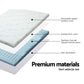 Giselle Bedding Cool Gel 7-zone Memory Foam Mattress Topper w/Bamboo Cover 8cm - King