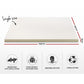 Giselle Bedding Memory Foam Mattress Topper w/Cover 8cm - Single