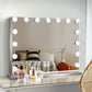 Embellir Hollywood Frameless Makeup Mirror With 15 LED Lighted Vanity Beauty 58cm x 46cm