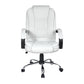 Artiss Office Chair Gaming Computer Chairs Executive PU Leather Seating White