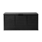 Gardeon 290L Outdoor Storage Box - All Black