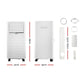 Devanti Portable Air Conditioner Cooling Mobile Fan Cooler Dehumidifier White 2000W