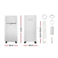 Devanti Portable Air Conditioner Window Kit Cooling Mobile Fan 9000BTU 2500W