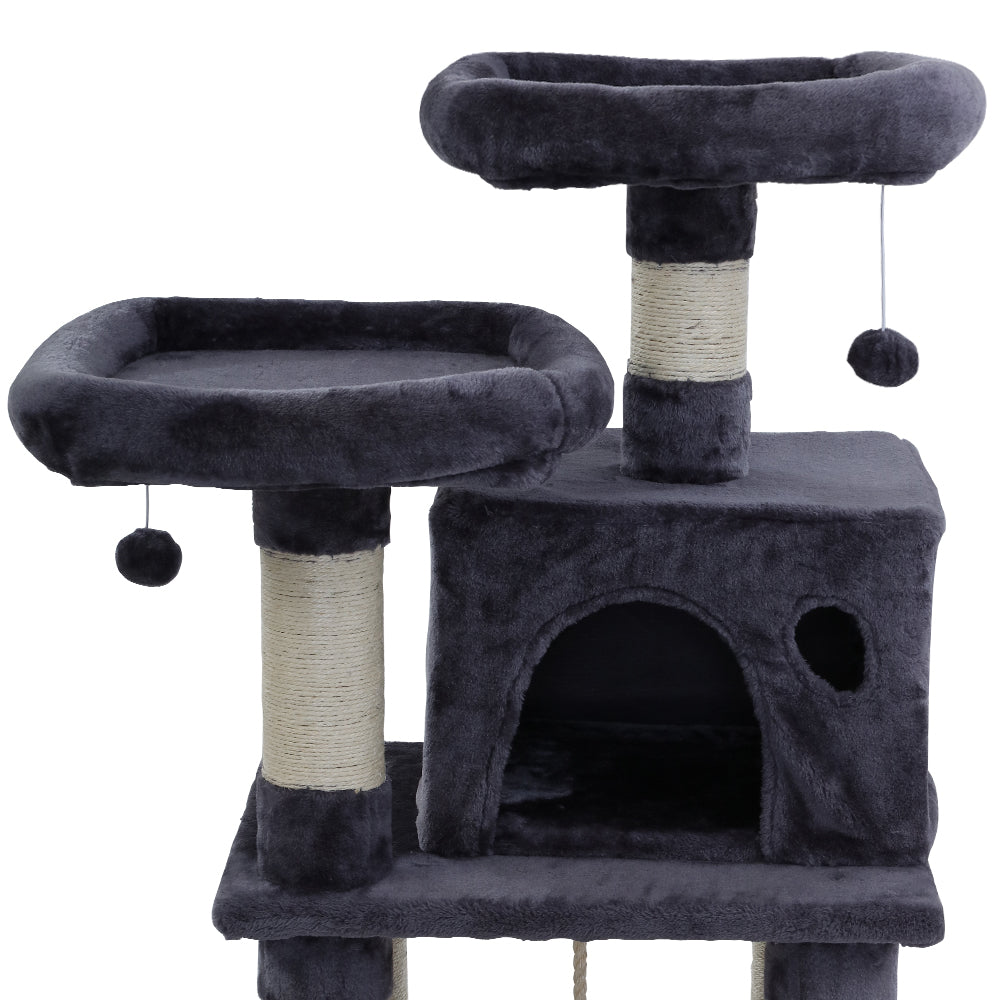 i.Pet Cat Tree Trees Scratching Post Scratcher Tower Condo House Furniture Wood