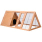 i.Pet Rabbit Hutch Wooden Chicken Coop Pet Hutch 119cm x 51cm x 44cm