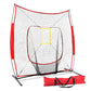 Everfit Portable Baseball Training Net Stand Softball Practice Sports Tennis