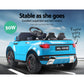 Rigo Ride On Car Toy Kids Electric Cars 12V Battery SUV Blue