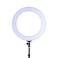 Embellir Ring Light 19" LED 5800LM Black Dimmable Diva With Stand Make Up Studio Video