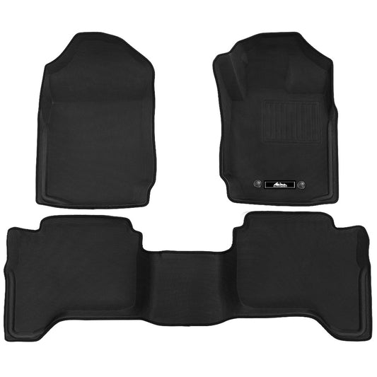 Weisshorn Car Floor Mats Rubber For Ford Ranger PX PX2 PX3 Dual Cab 2011-2019 3D