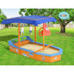 Keezi Boat-shaped Canopy Sand Pit