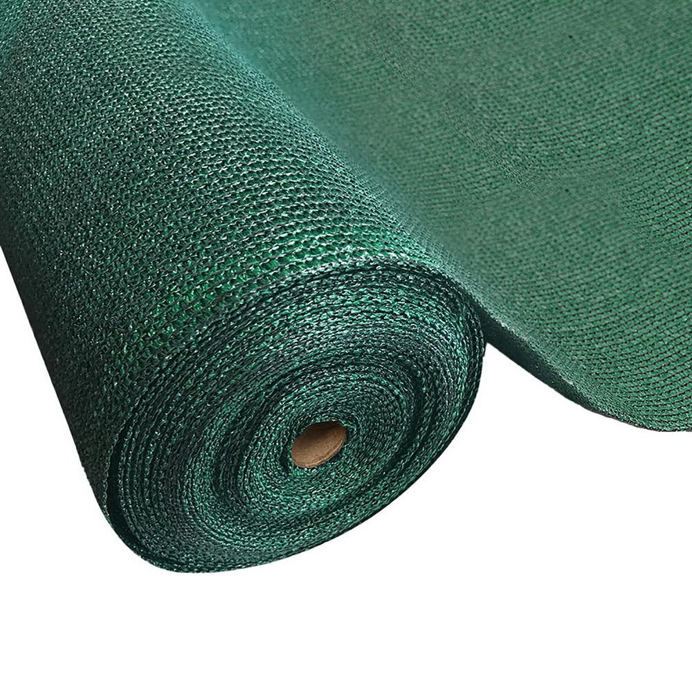 Instahut 90% Sun Shade Cloth Shadecloth Sail Roll Mesh 1.83x20m 195gsm Green