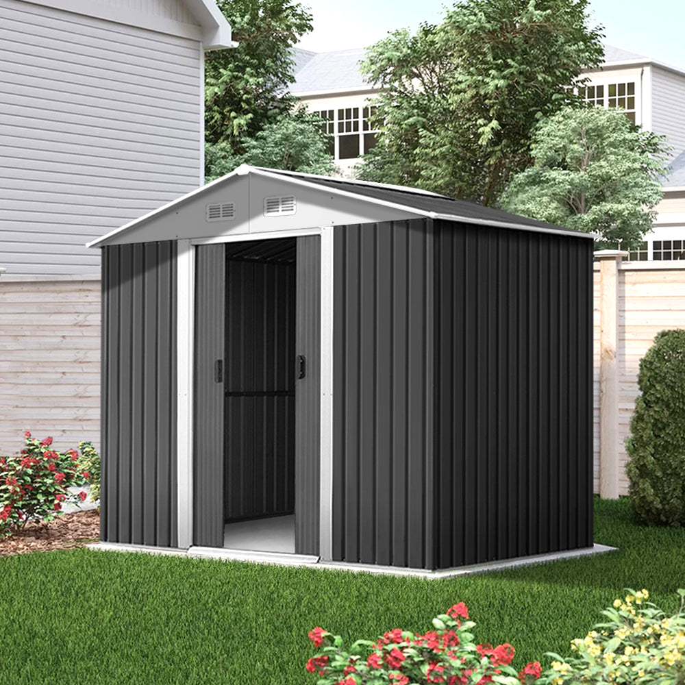 Giantz Garden Shed Outdoor Storage Sheds Tool Workshop 2.58X2.07M