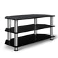 Artiss TV Stand Entertainment Unit Media Cabinet Temptered Glass 3 Tiers