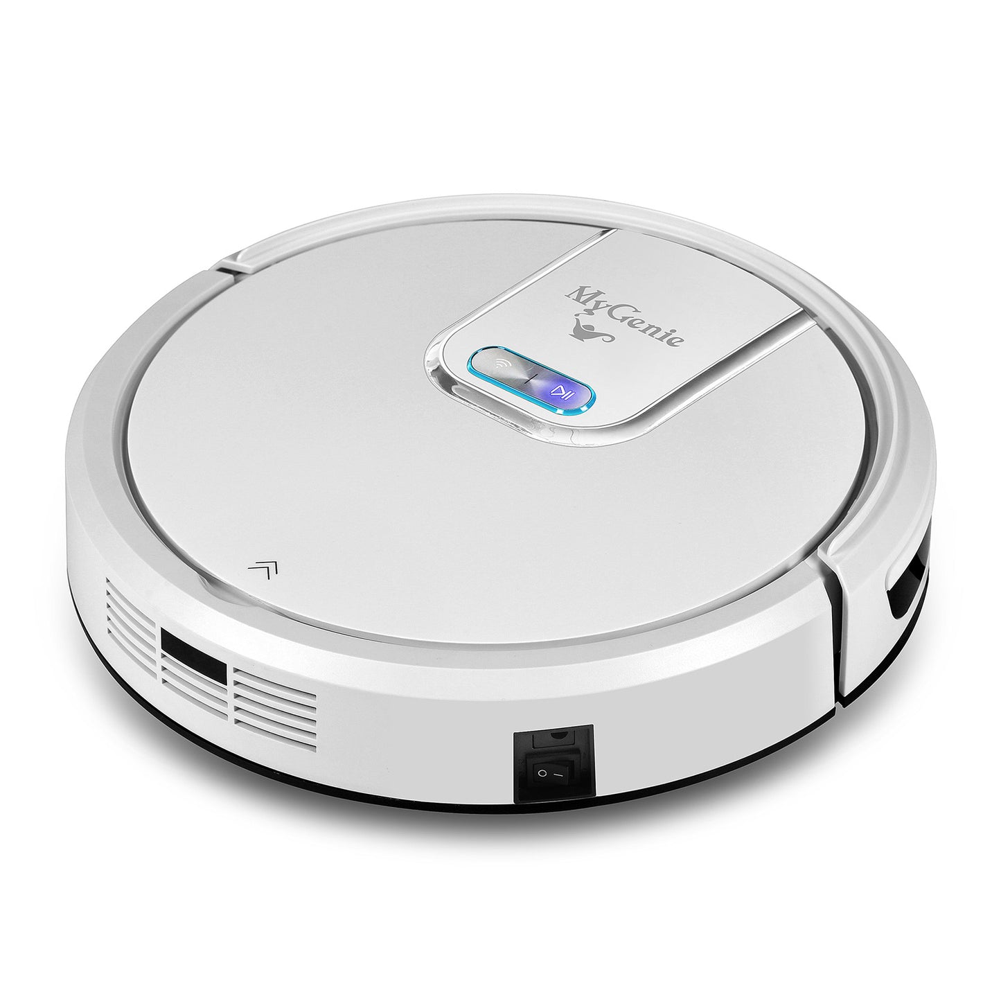 MyGenie WI-FI GMAX Robotic Vacuum Cleaner Mop App Control Dry & Wet Auto Robot - White