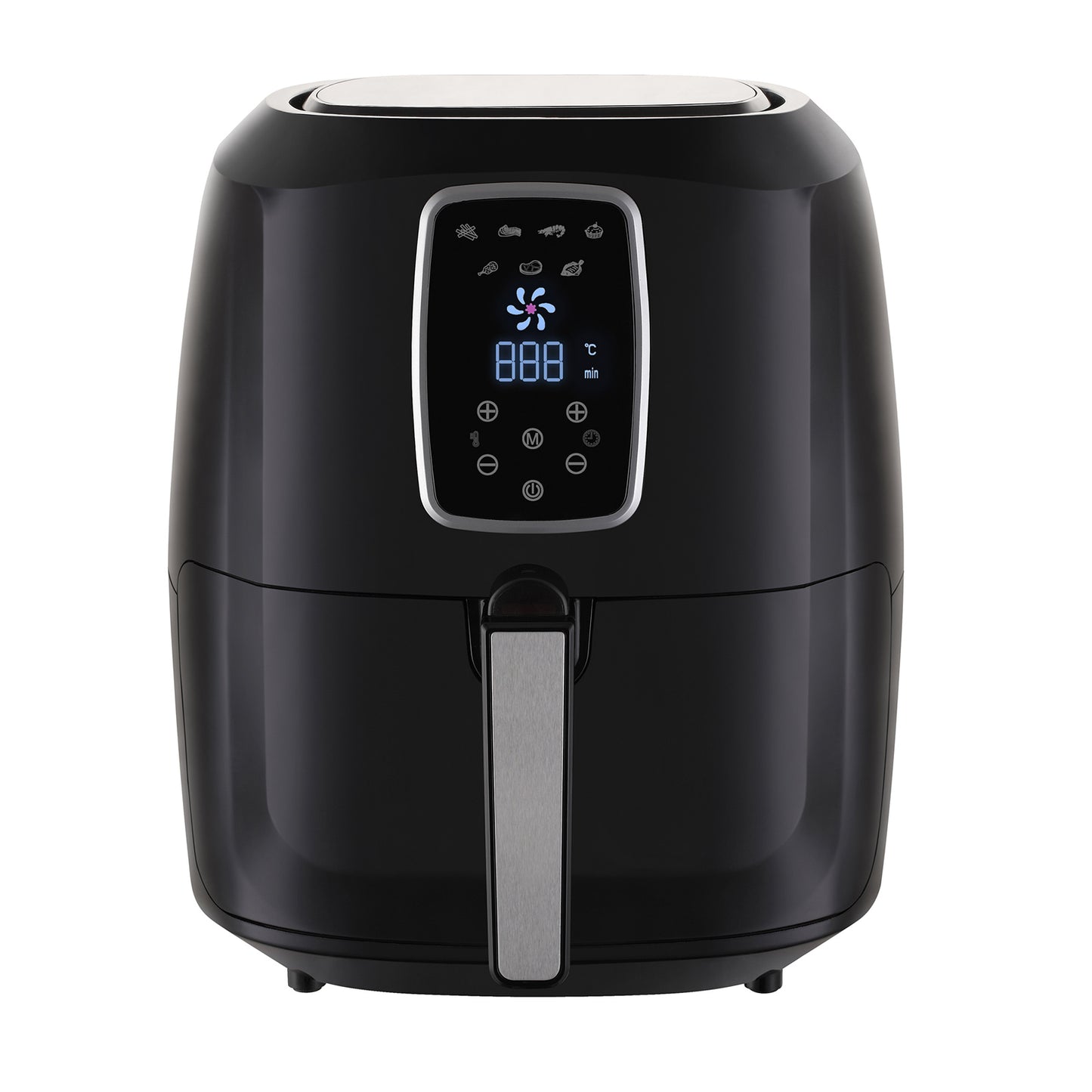 Digital Air Fryer 7L Black LED Display Kitchen Couture Healthy Oil Free Cooking