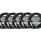 Precision Audio 5 Pack 1/4" To 1/4" 6.35mm Studio Stage Guitar Lead 5m GLEAD5