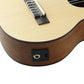 28" Travel Guitar Acoustic Six String Built-In Pickup Digital Display CG100EQ