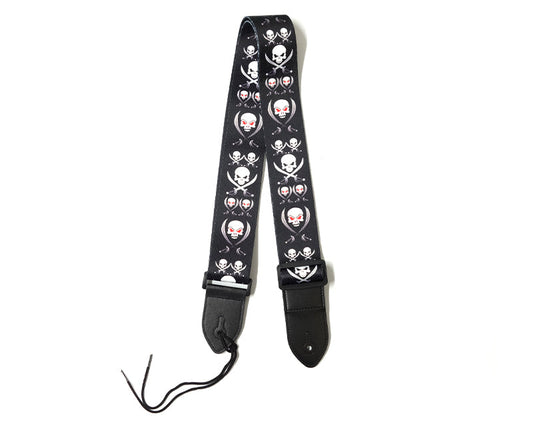 Freedom Guitar Strap Pirate Design Electric Acoustic Buckle GSTRAP3-HT20