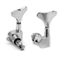 Tuning Pegs Machine Heads for Bass Guitars 2L+2R Set 4pc K815