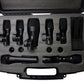 7 Piece Drum Microphone Kit Bass Snare Tom Overhead Mics PGAD7