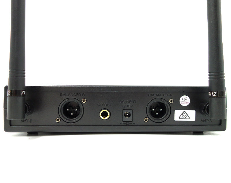 Twin Channel Wireless Microphone System TM-US200