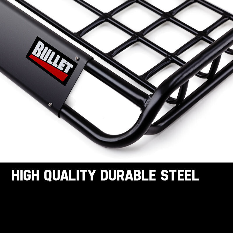 BULLET Universal Roof Rack Basket - Car Luggage Carrier Steel Cage Vehicle Cargo