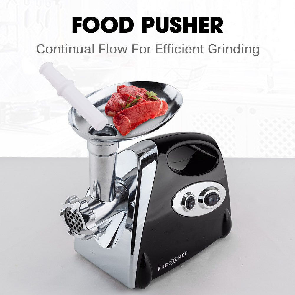 EuroChef 2800W Electric Meat Grinder Mincer Sausage Filler Kibbe Maker Stuffer Kitchen