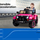 ROVO KIDS Electric Ride On Car 12V 4WD Jeep Inspired Girls Toy Battery Girls