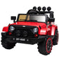 ROVO KIDS Electric Ride On 12V 4WD Jeep Inspired  Car Boys Toy Battery Red