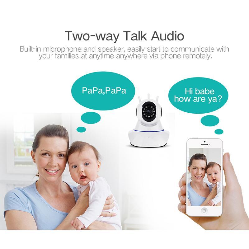 1080P 2MP IP Cameras WIFI Wireless Home Security Camera Surveillance 2-Way Audio CCTV Baby Monitor