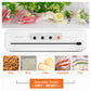 SANSAI 110W White Vacuum Food Sealer Sous Vide