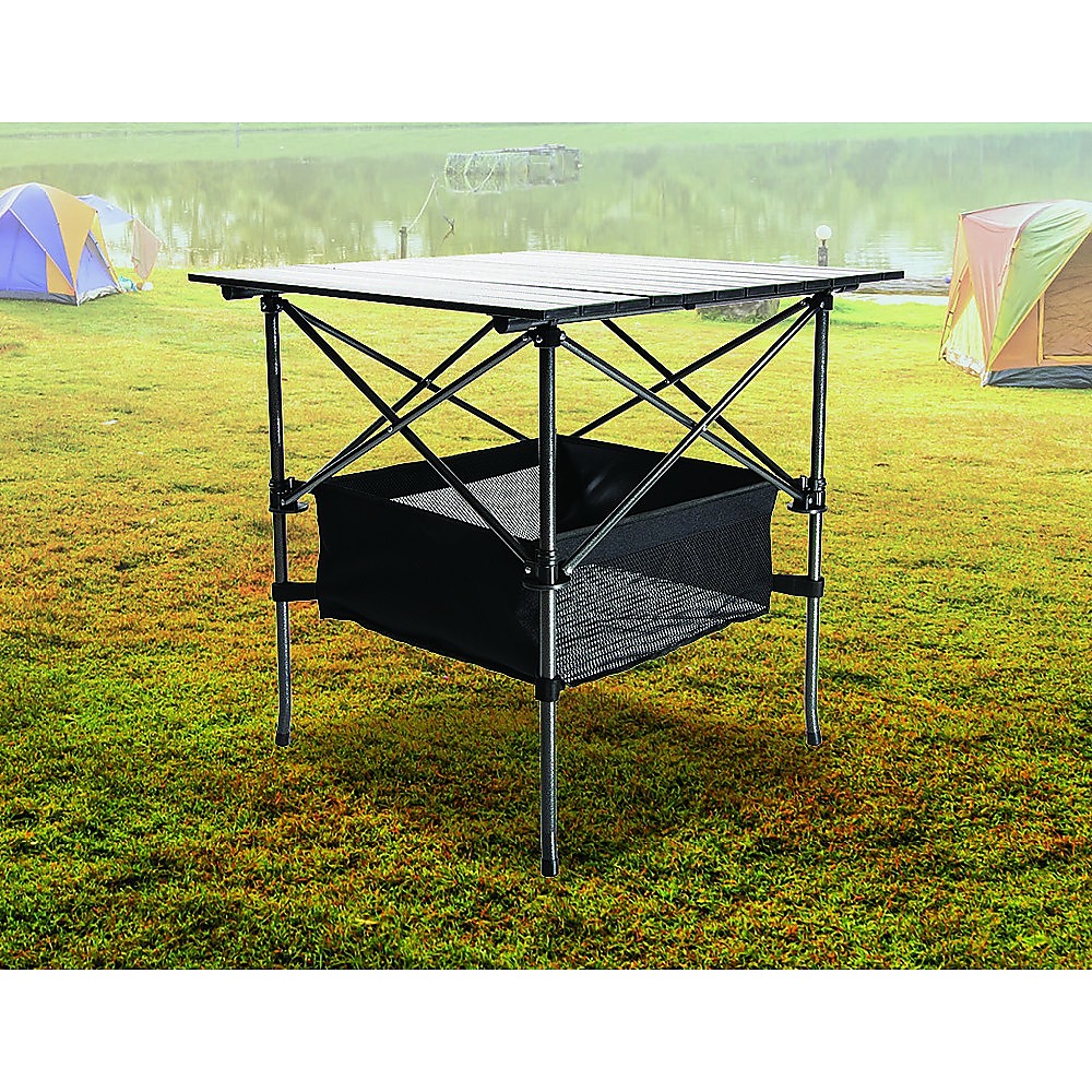 Folding Collapsible Camping Table Caravan RV Heavy Duty Steel & Aluminium