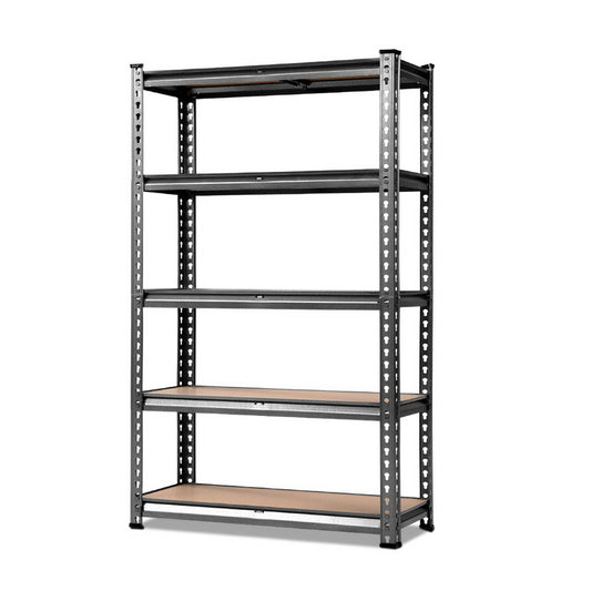 Giantz 1.5M Metal Steel Warehouse Shelving Racking Garage Storage Shelves Racks