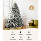 Jingle Jollys Christmas Tree 2.4M Xmas Trees Decorations Snowy 1500 Tips