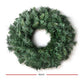 Jingle Jollys Christmas Wreath 60cm Xmas Tree Decoration Green