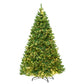 Jingle Jollys Christmas Tree 2.4M With 1488 LED Lights Warm White Green