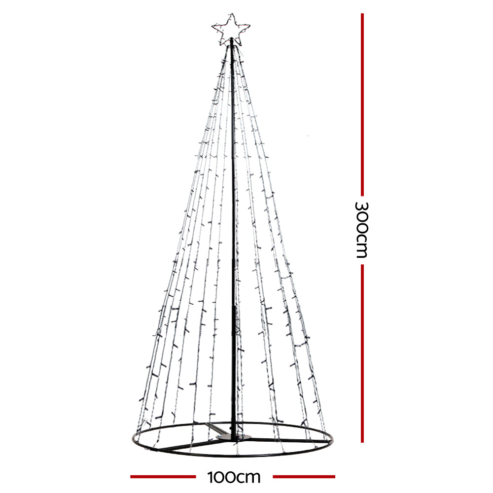 Jingle Jollys Christmas Tree 3M 330 LED Christmas Xmas Trees With Lights